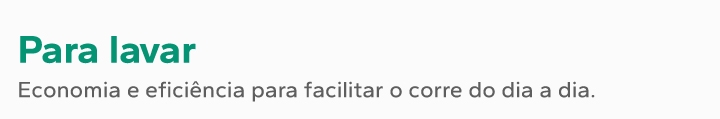 para lavar