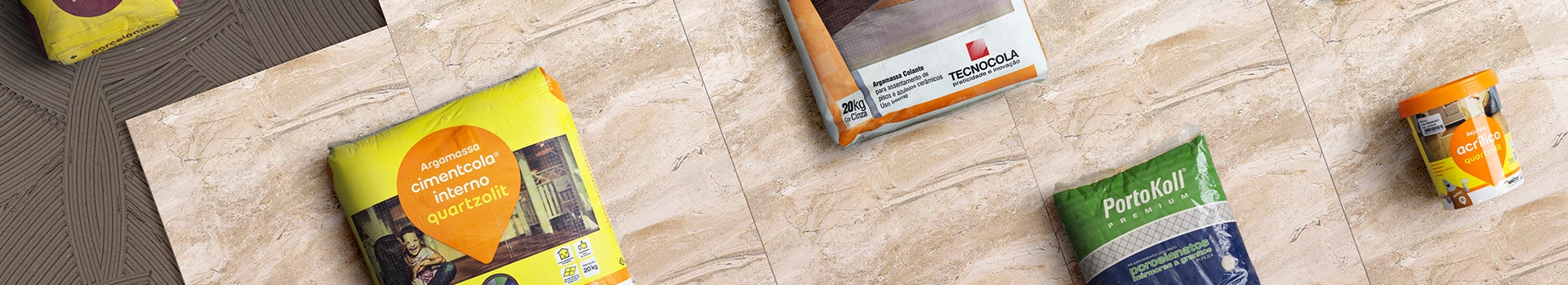 Argamassas e rejuntes