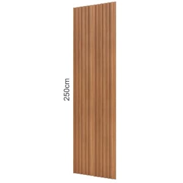 Painel Ripado em MDF 89,5x250 cm Freijó PA74JJ Dalla Costa — Dalla Costa
