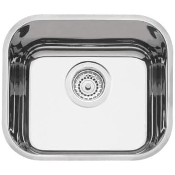 Cuba n.0 Tramontina Lavínia 40 BL Prime em Aço Inox Alto Brilho 40 x 34 x 17 cm com Válvula 94020202 — Tramontina