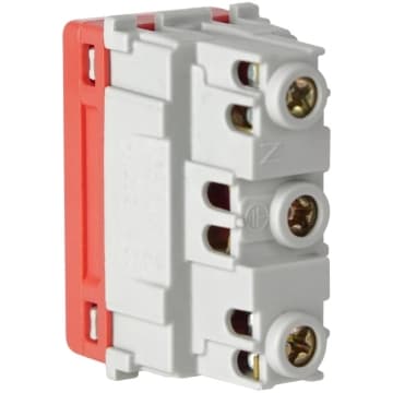 Módulo Tomada 2P T Tramontina 20 A 250 V Vermelho — Tramontina