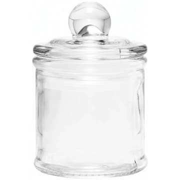 Pote Vidro Hermético 100ml Com Tampa Arena Lyor Potiche Porta Mantimentos Temperos Decoração — Lyor