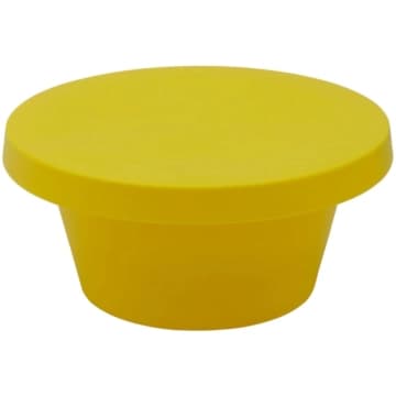 Mesa de Centro Infantil Tramontina Cona em Polietileno Amarelo — Tramontina