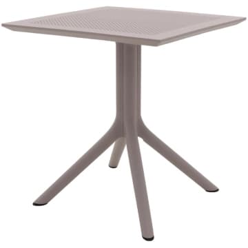 Mesa Tramontina Oberon em Polipropileno Camurça 70 cm — Tramontina