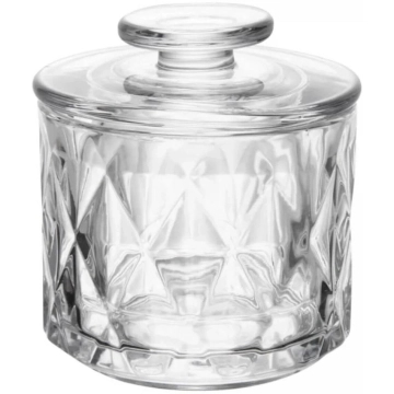 18 Peças Manteigueiras Francesas Diamond Lyor Vidro 8x9cm Me — Lyor