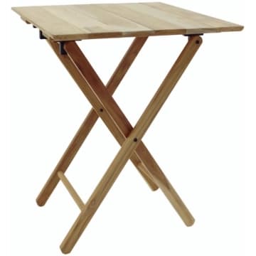 Mesa Dobrável Tramontina Beer 60cm em Madeira Teca — Tramontina