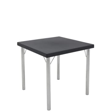 Mesa Geo Tramontina Beta Quadrada Suma Grafite Base Alumínio — Tramontina