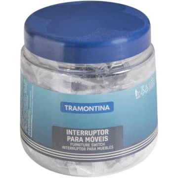 Interruptor Simples Tramontina para Moveis 10 A em 127 V e 6 — Tramontina