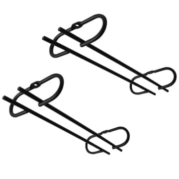 Conjunto 2 peças Suporte Suspenso para Taças Reto 42cm Kit P — MS Aramados