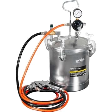 Tanque 10l C/pistola P/pintura Vonder — Vonder