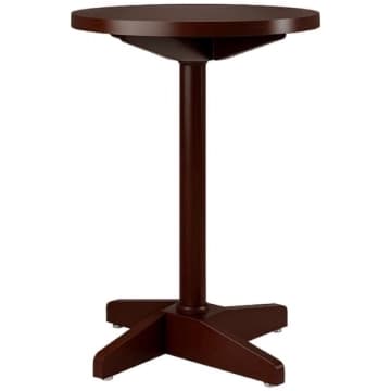 Mesa Bar Baixa Piratini 60x77cm em Madeira Maciça Castanho Acetinado — Piratini
