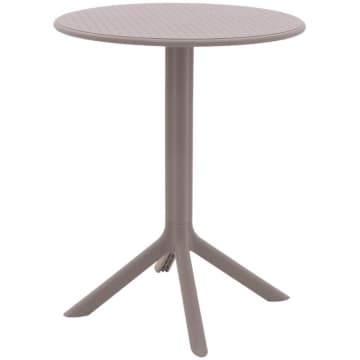 Mesa Tramontina Titânia em Polipropileno Camurça 60 cm — Tramontina