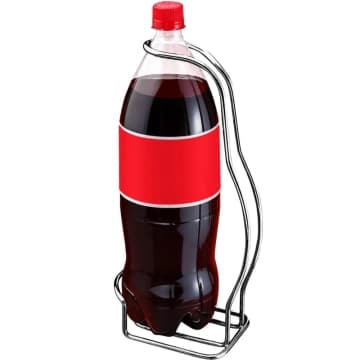 4 Suportes Porta Garrafa Refrigerante 2 Litros Pet Com Alça — Schmitt