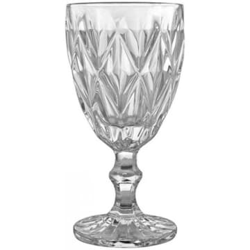 Jogo de 12 Taças para Agua Diamond Vitral Clear - Original — Mimo