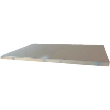 Estação de Corte Inox 304 60x40cm Tábua Profissional Gourmet — Domama