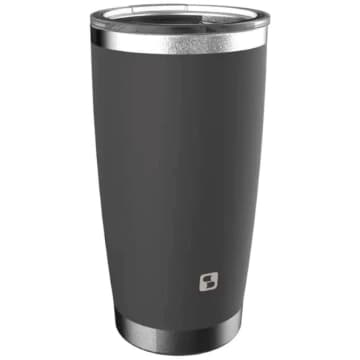 Copo Térmico 500ml Everest Cinza Inox com Tampa Soprano — Soprano