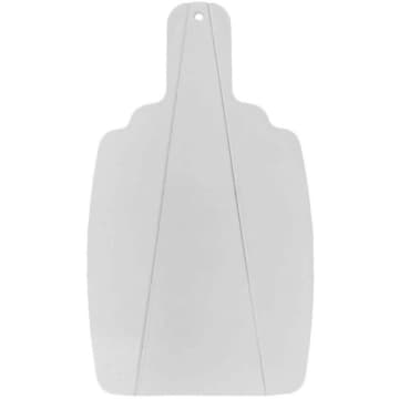 Tábua de Corte Dobrável Branca 38x23cm Farfalla Cozinha Carn — Cinquetti