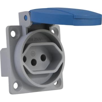 Tomada Industrial Monofásica 10 A 250 V Tramontina — Tramontina