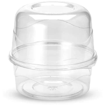 50un Embalagem Panetone 19cm G43 Transparente Galvanotek — Galvanotek