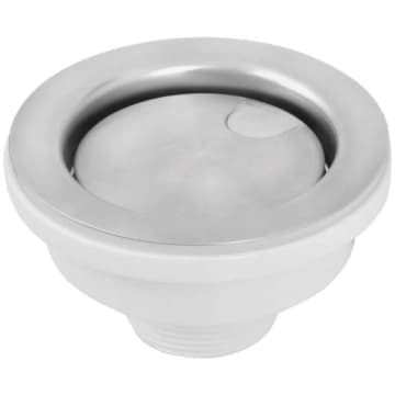 Válvula Tramontina 4.1/2" em Aço Inox e Polipropileno para Cubas — Tramontina