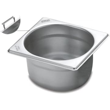 Cuba Tramontina 1-6 em Aço Inox com Alças Moveis — Tramontina