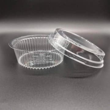 Embalagem Doce Redondo G640 Transparente 300un 170ml Galvanotek — Galvanotek