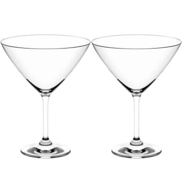 Kit 2 Taças Cristal 210ml para Martini Copo Dry Drinks Coque — Haus Concept