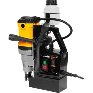 Furadeira para Chapas e Vigas de Metal com Base Magnética 220V FMV 1500 Vonder Plus — Vonder
