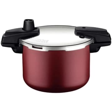 Panela de Pressão Tramontina Arizona em Alumínio Antiaderente Starflon Max Vermelho 20 cm 4,5 L — Tramontina