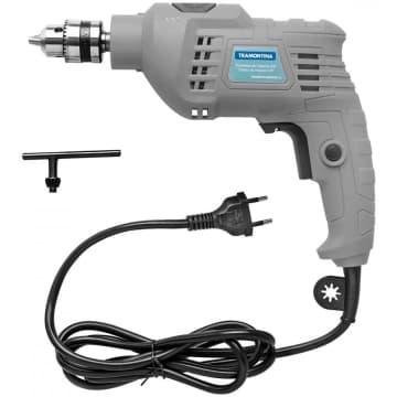 Furadeira de Impacto 500 W 3-8" 127 V Tramontina para Uso — Tramontina