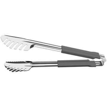 Pegador Utilitá Inox Cabo Emborrachado Cinza 28cm Tramontina — Tramontina