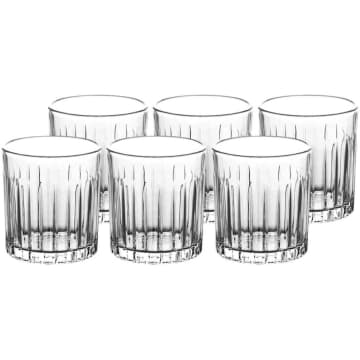 Jogo 6 Copos em Cristal Soho 310ml Baixo 9,3cm Decorativo L — L Hermitage