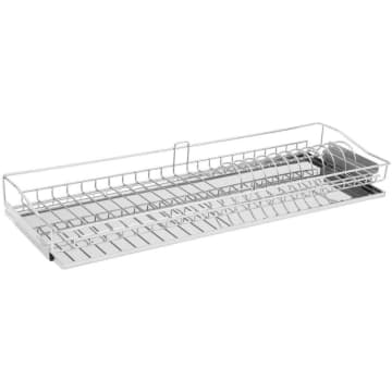 Escorredor de Embutir 77cm para Pratos Copos Aramado Aço Inox com Fixação Lateral Piva — Piva