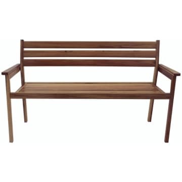 Banco Tramontina em Madeira Natural com Encosto — Tramontina