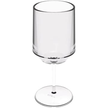 Taça para Vinho Água Drinks Crippa Plástico Resistente Transparente — Crippa