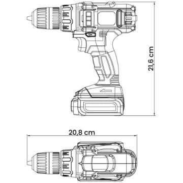 Parafusadeira/Furadeira 12 V Tramontina à Bateria — Tramontina