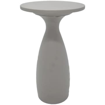 Mesa Tramontina Flut Alta em Polietileno Concreto 65x110 cm — Tramontina