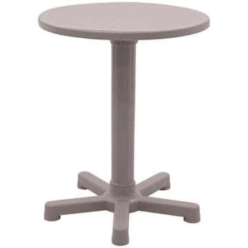 Mesa Tramontina Capri Camurça 59 cm em Polipropileno — Tramontina