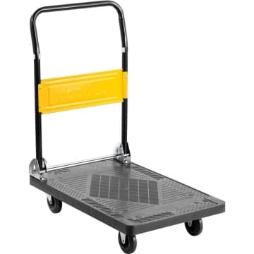 Carro Plataforma 150kg Chapa 1 Aba - Vonder — Vonder