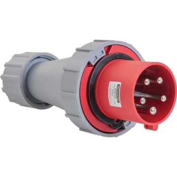 Plugue Industrial 3P+N+T 63A 380-415V Tramontina IP67 — Tramontina