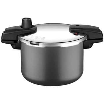 Panela de Pressão Tramontina Arizona Indução Alumínio 20 cm 4,5 L Titânio — Tramontina