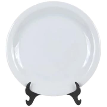 Kit 12 pratos Raso Mesa Jantar Ceramica Porcelart 2 linha — Porcelarte