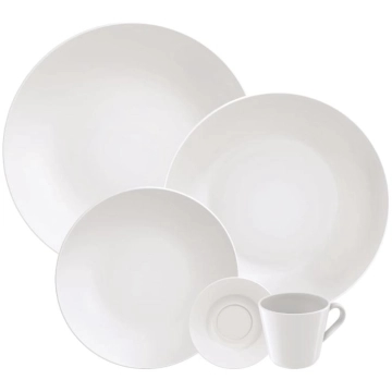 Aparelho de Jantar Tramontina Leonora em Porcelana 20 Peças — Tramontina