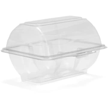 150un Embalagem Plástico 3 Donuts G23 900ml Galvanotek — Galvanotek