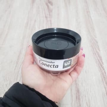 Pote Porta Mantimentos UZ Empilhável 300ml Organizador com Tampa de Plástico Preto — UZ Utilidades