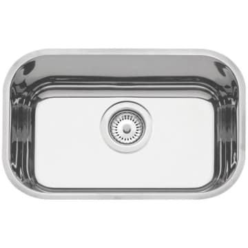 Cuba de Embutir Tramontina Lavínia Perfecta 47 BL em Aço Inox Polido 47 x 30 x 14 cm com Válvula — Tramontina