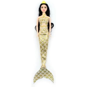 Dream Doll Boneca Sereia - Fashion Doll Dourada — Candide