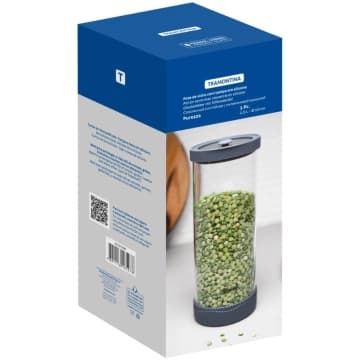 Pote Hermético Vidro Borossilicato c/ Tampa 1,5L — Tramontina