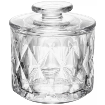 Manteigueira Francesa Diamond 8x9cm Vidro Mesa Posta Cozinha — Lyor