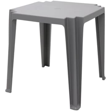Mesa Tramontina Tambaú 68 x 68 x 72 cm em Polipropileno Cinza — Tramontina